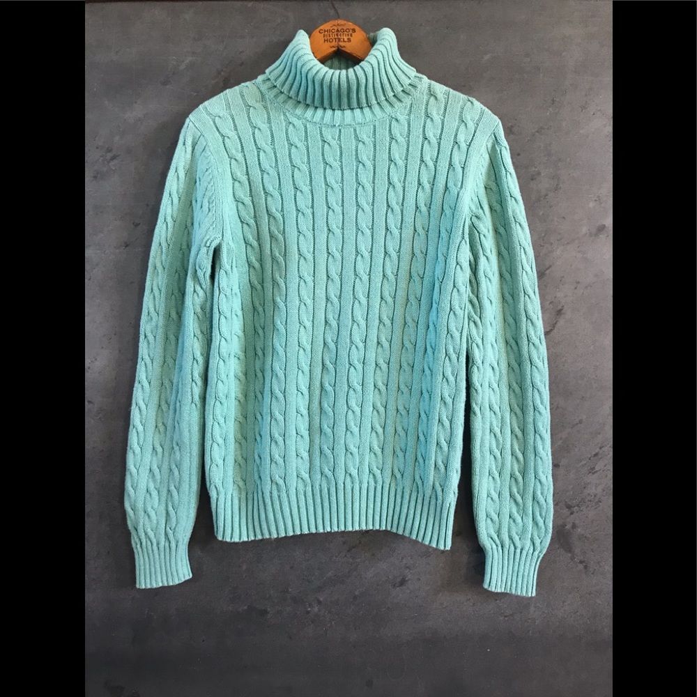Blue Tommy Hilfiger Turtleneck